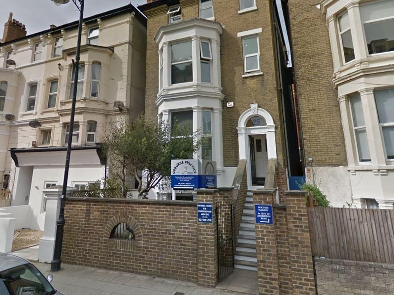 Trafalgar Medical Group Practice, on Osbourne Road, was rated 75% good and 9% poor by patients.