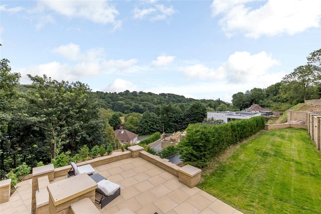 The garden and terrace areas provide spectacular views over Scarborough, and are nicely secluded to offer privacy.