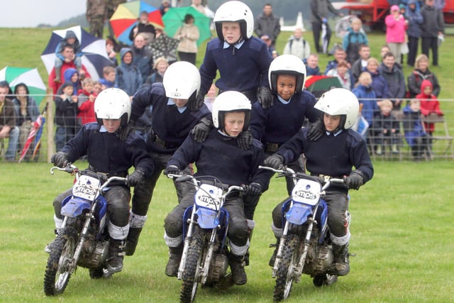 Chatsworth Country Fair The Imps Motorcycle Display Team in 2006