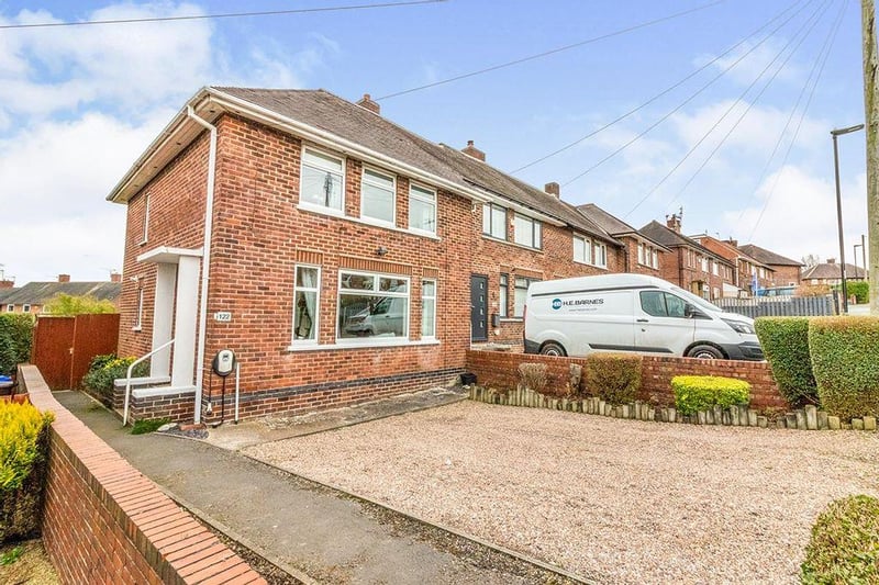 This 3 bed end terrace house is on Colley Crescent, Parson Cross, Sheffield, and starts at £160,000. https://www.zoopla.co.uk/for-sale/details/58058630/?search_identifier=a5a8bcf4e8214a71e2ada6605fc22a75