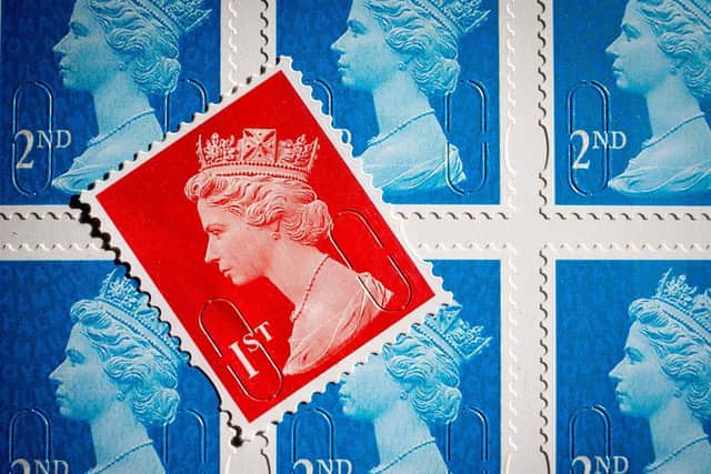 Queen Elizabeth II's image will be replaced on postage stamps by that of her son and successor, King Charles III. Photo by Matt Cardy/Getty Images