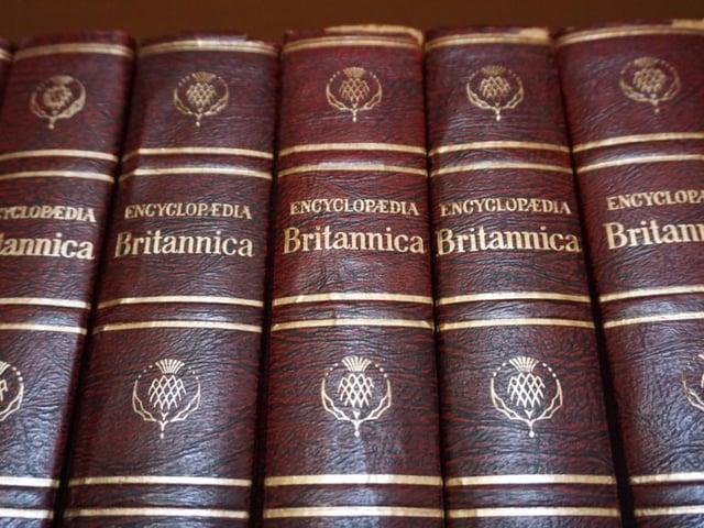 Before there was Google there were encyclopedias and the oldest one - Encyclopedia Britannica - was first published in Edinburgh as three volumes between 1768 and 1771.