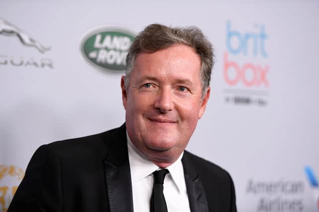 BEVERLY HILLS, CALIFORNIA - OCTOBER 25: Piers Morgan attends the 2019 British Academy Britannia Awards presented by American Airlines and Jaguar Land Rover at The Beverly Hilton Hotel on October 25, 2019 in Beverly Hills, California. (Photo by Frazer Harrison/Getty Images for BAFTA LA)
