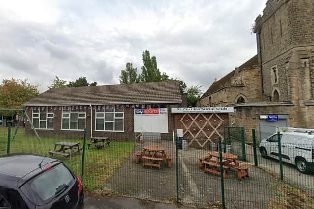 A former social club could be converted into flats - but some residents living nearby opposed to the plans.