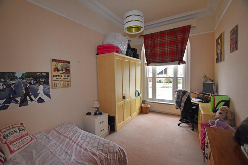 The property boasts two double bedrooms, plus another smaller bedroom.