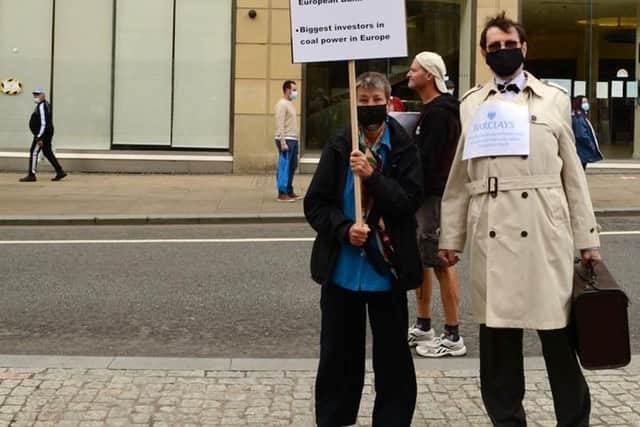 Extinction Rebellion Sheffield target Barclays, Europe’s largest financier of fossil fuels with week-long protest