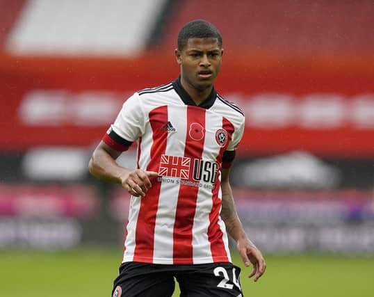 Rhian Brewster is expected to spearhead Sheffield United's attack at Chelsea on Saturday: Andrew Yates/Sportimage