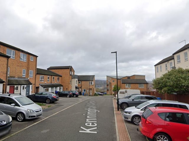 The joint third-highest number of reports of drug offences in Sheffield in January 2023 were made in connection with incidents that took place on or near Kenninghall View, Norfolk Park, with 2