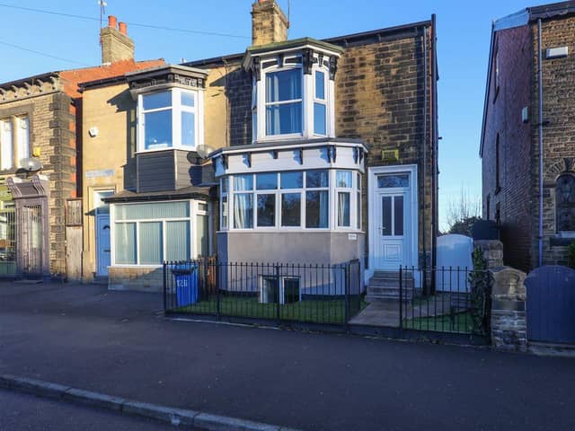 The semi-detached property is on Wadsley Lane, Wadsley, has five bedrooms and is being marketed by Redbrik.