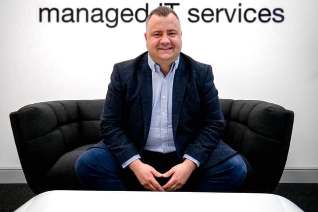 Mark Petty, sales and marketing director at Littlefish. The IT firm cancelled its office launch party in March but ended the year with record sales.