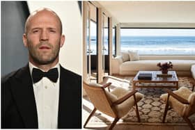 Jason Statham's Malibu Beach Home for Architectural Digest provided by Pure Property Finance; Jason Statham picture: Getty