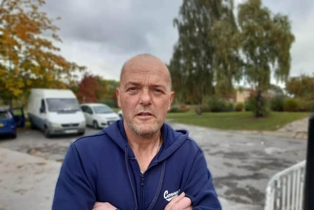 Steelworker Mark Luxon, aged 58, moved out of Tinsley in 1990.