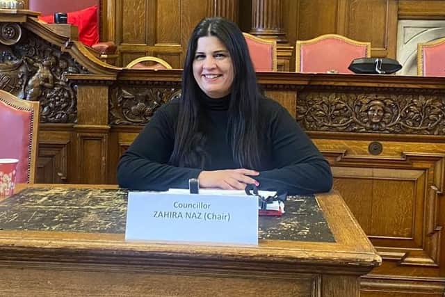 Sheffield City Council finance committee chair Coun Zahira Naz, who also signed a statement condemning Israel's bombing of Gaza. Picture: Sheffield Labour
