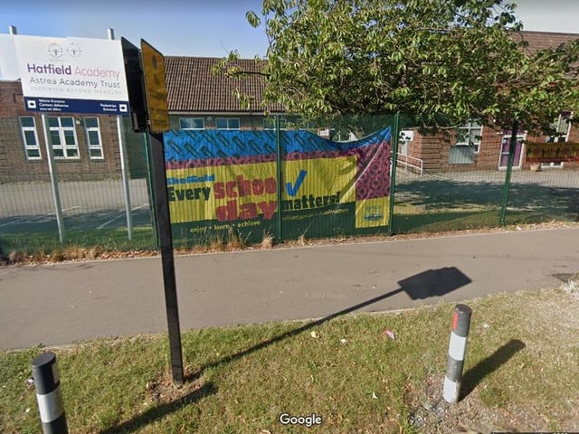 Hatfield Academy was rated as 'requires improvement' by Ofsted at its inspection in April 2019