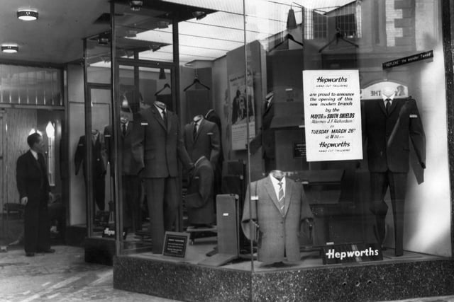 Hepworth's  new shop in King Street, pictured in March 1961.