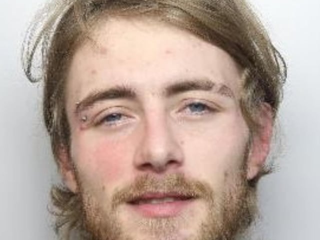 Dale Groves is wanted by officer in Sheffield in relation with a commercial burglary at a pharmacy on Wordsworth Avenue in Wadsley Bridge on March 22.
