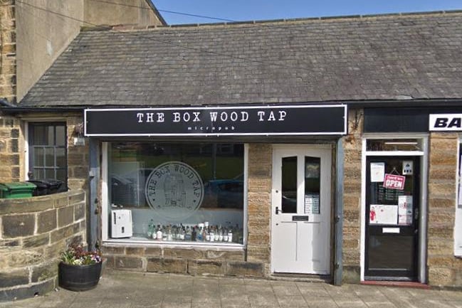 The Box Wood Tap in Bedlington has a 4.9 rating.
