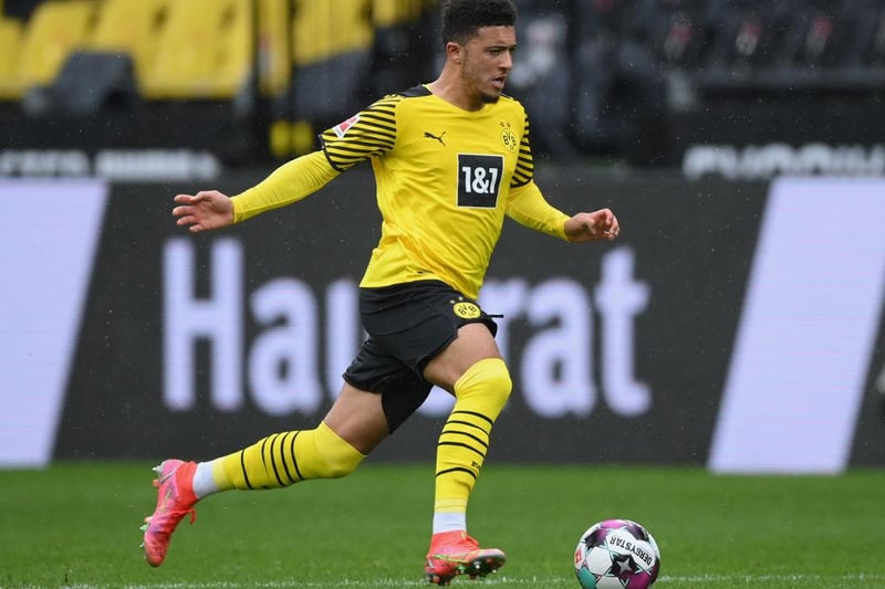 Manchester United have agreed personal terms with Borussia Dortmund forward Jadon Sancho. (Sport1)

 (Photo by Matthias Hangst/Getty Images)