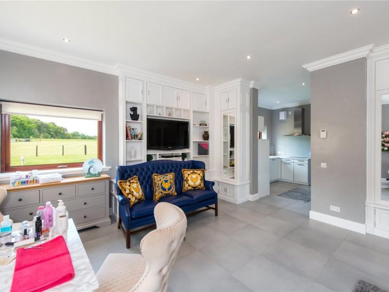 Annexe - living area.
