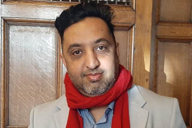 Ibrar Hussain, long-standing cab driver and former councillor, presented the Clean Air Zone petition on behalf of taxi drivers with 275 signatures at a full council meeting yesterday.