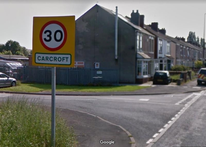Carcroft has seen rates of positive Covid cases rise from zero to 37.4
