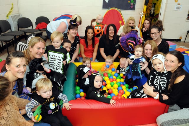 Parents and toddlers had a Halloween party organised by Hooray Softplay at St Simons Community Project in 2014. There were some great outfits on show.
