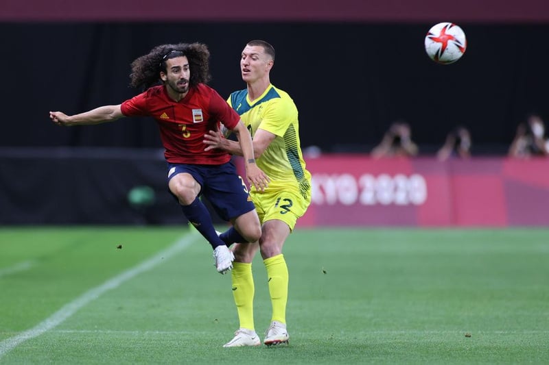 Brighton are still interested in Getafe left-wing back Marc Cucurella who is currently playing for Spain at the Olympics in Tokyo. (Sky Sports)

(Photo by Masashi Hara/Getty Images)