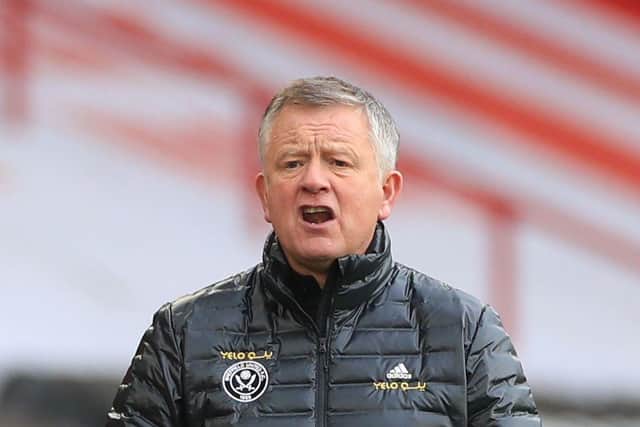 Chris Wilder's departure from Sheffield United is set to be announced today. (Photo by MIKE EGERTON/POOL/AFP via Getty Images)