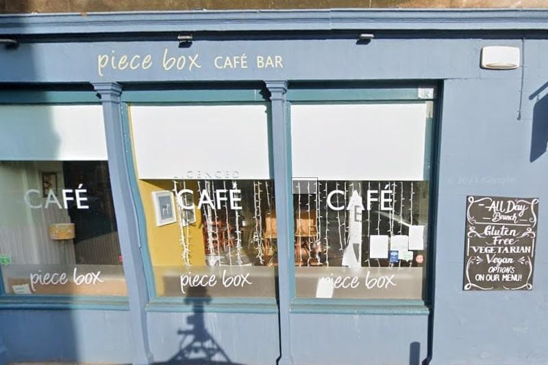 Doggy visitors to Piecebox on 2 Polwarth Crescent will often come away with their stomachs full, being offered a sausage and a bowl of water on entry. For their humans, enjoy a range of cooked and cold brunch food, with plenty of options designed to suit various dietary requirements, such as vegan and gluten-free. Photo: Piecebox.