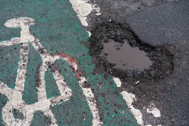 Three times as many potholes were repaired in Sheffield between March 20 and May 10 this year as during the same period in 2019