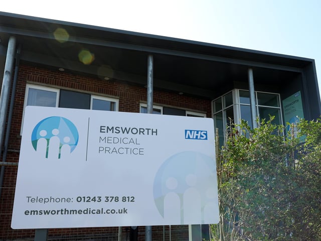 Emsworth had 1008.9 Covid-19 cases per 100,000 people in the latest week, a rise of 37.8 per cent from the week before. Picture: Chris Moorhouse.