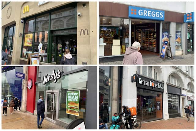 Plans for a Burger King close to a growing cluster of fast food outlets in Sheffield city centre could create “the scoffing centre of Yorkshire” and attract “the wrong kind of people”, a reader fears.