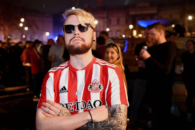 Sunderland fans showed their colours - and turned the capital red and white