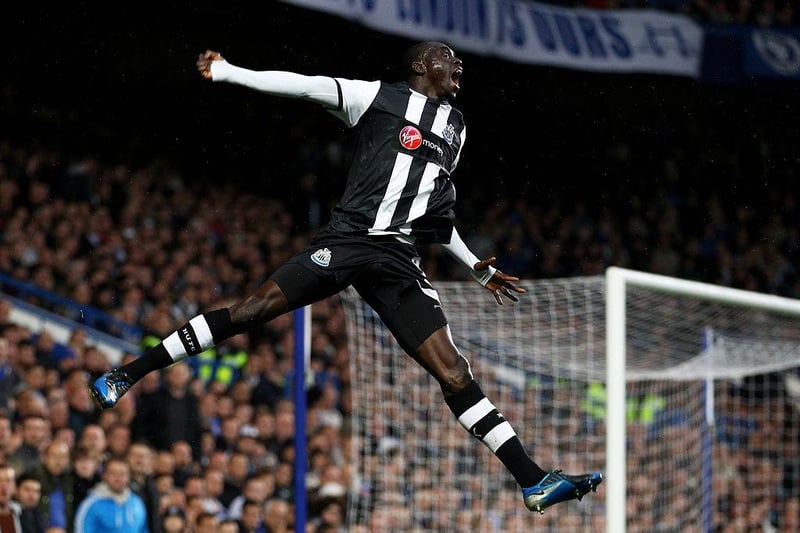 Has there ever been a better pair of goals scored by one man than Papiss Cisse’s two efforts against Chelsea?  (Photo by Julian Finney/Getty Images)