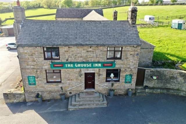 The Grouse Inn, in Longshaw, is on the market for £2mil. Photo: Sovereign