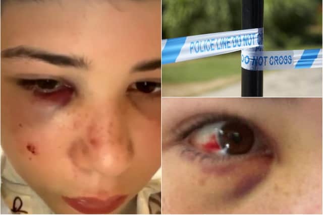 Gabriel Sousa was attacked as he walked home from school in Sheffield