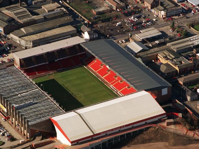 Can you where you sit at the Sheffield United Stadium