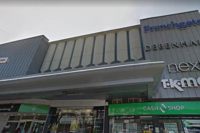 A woman's body was found at the Frenchgate Centre in Doncaster