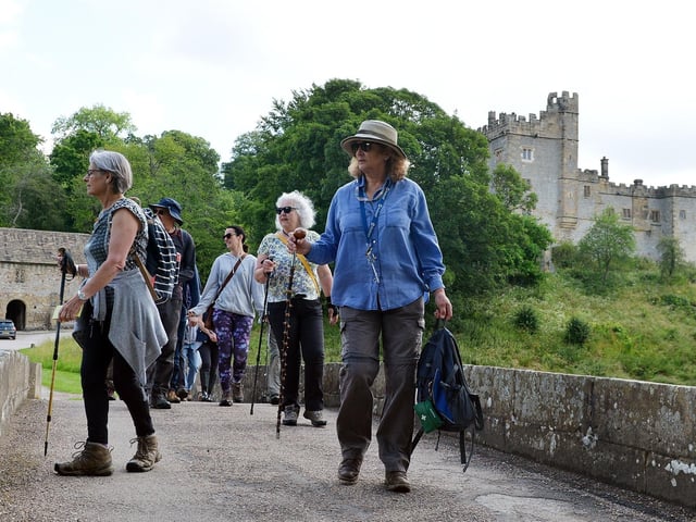 Why not go for a walk around the medieval parkland at Haddon Hall?