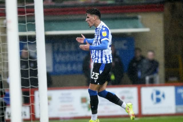 Sheffield Wednesday youngster Theo Corbeanu impressed in their win at Accrington Stanley.