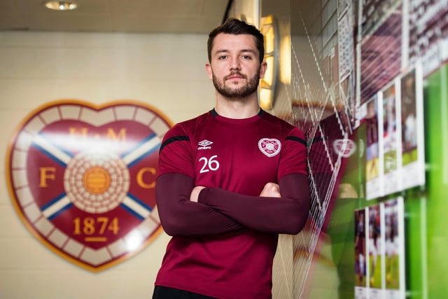 Some ups and downs during his first season at Tynecastle. 51% of the vote as first-choice centre-back.