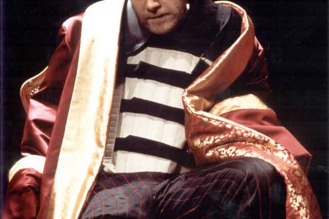 Kenneth Branagh performing William Shakespeare's Richard III at the Crucible Theatre in Sheffield in March 2002. He was just one of many big star names attracted to Sheffield by artistic director Michael Grandage