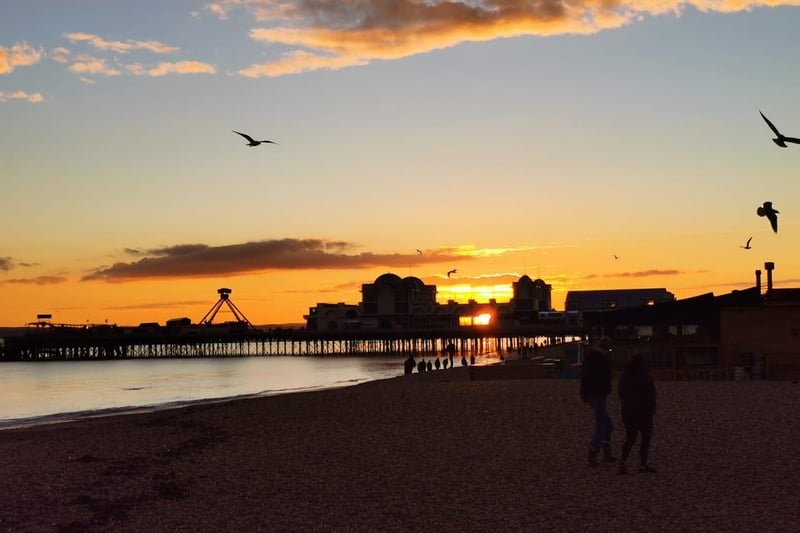 Mark's sunset view of South Parade Pier makes us feel lucky to call this city home.