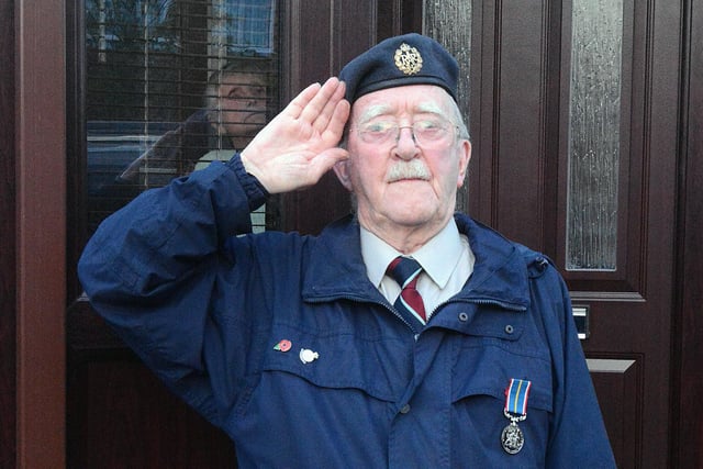 Armed Forces Vet. Peter Wolstenholme Salutes  all Heroes fighting Covid-19.(1)