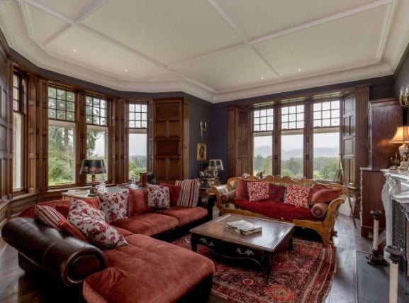 Originally a small cottage, it has undergone various extensions and refurbishments. The house now boasts a Clive Christian designed kitchen, five bedrooms and a two bedroom cottage. For sale for offers over 2,500,000 GBP by Savills