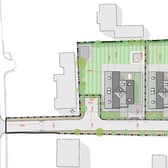 Plans from Blenheim Architecture for four new homes on the site of a house on Dore Road, Dore, Sheffield are being considered by the city council's July planning committee