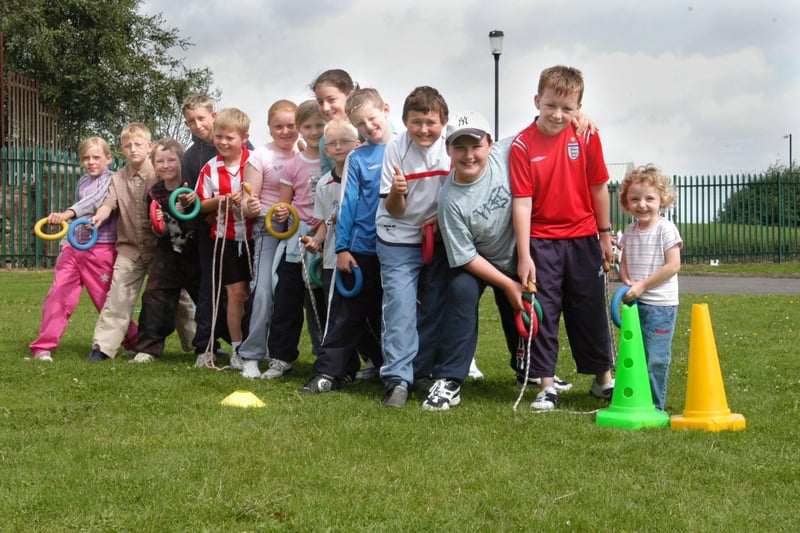 Back to 2005 and Pallion Park residents organised a sports day for local youngsters, but do you recognise them?