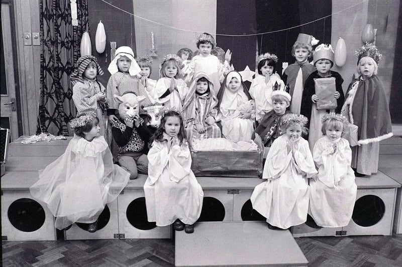 Performance time at Rainworth's Lake View School in 1980.