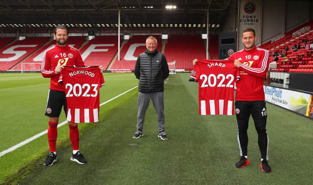 Ollie Norwood and Billy Sharp are two Sheffield United stars out of contract at the end of the current season, with the Blades facing a key summer