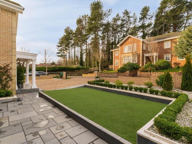 Front garden.
